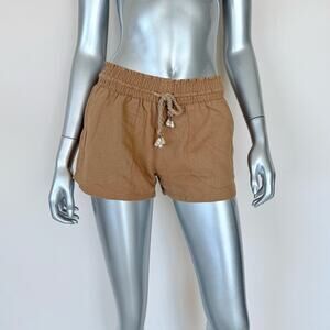 Magaschoni women linen shorts size S